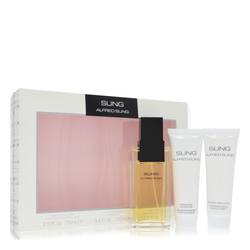 Alfred SUNG by Alfred Sung - Gift Set -- 3.4 oz Eau De Toilette Spray + 2.5 oz Body Lotion + 2.5 oz Shower Gel