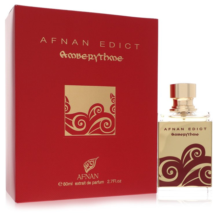Afnan Edict Amberythme von Afnan – Extrait de Parfum Spray (Unisex) 80 ml