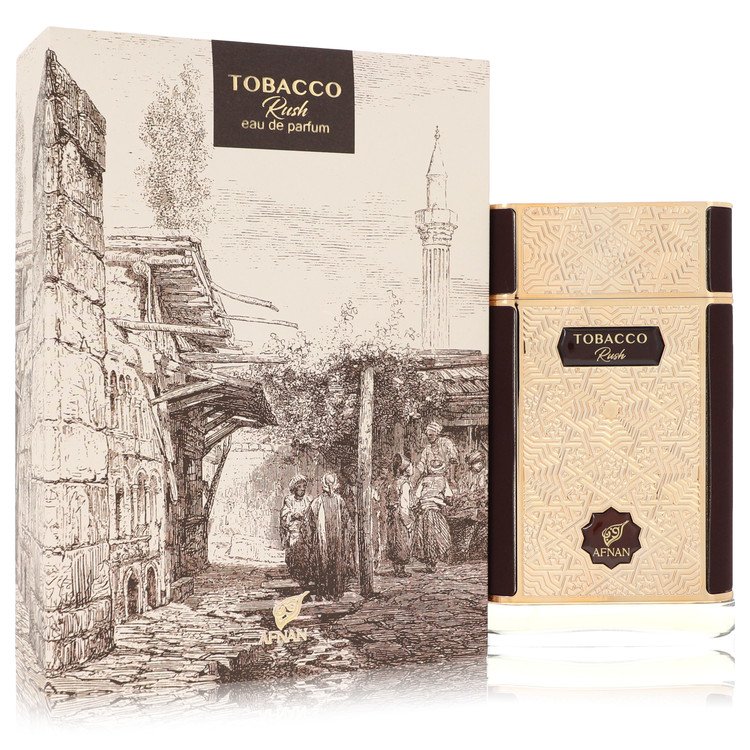 Afnan Tobacco Rush by Afnan - Eau De Parfum Spray (Unisex) 2.7 oz