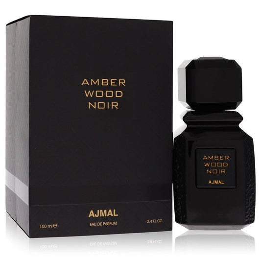 Ajmal Amber Wood Noir by Ajmal - Eau De Parfum Spray (Unisex) 3.4 oz