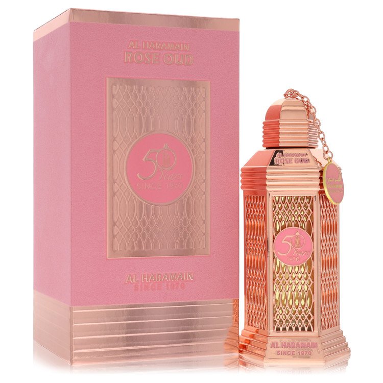 Al Haramain Rose Oud by Al Haramain - Eau De Parfum Spray 3.4 oz
