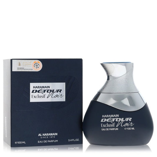 Al Haramain Detour Noir Exclusif by Al Haramain - Eau De Parfum Spray (Unisex) 3.4 oz