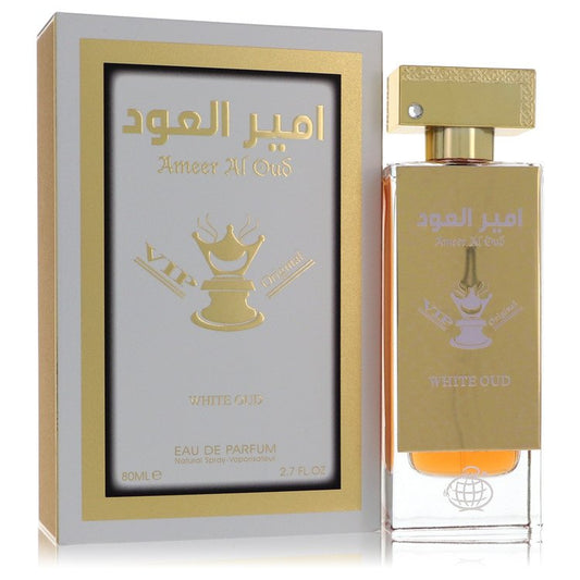 Ameer Al Oud Vip Original White Oud by Fragrance World - Eau De Parfum Spray (Unisex) 2.7 oz