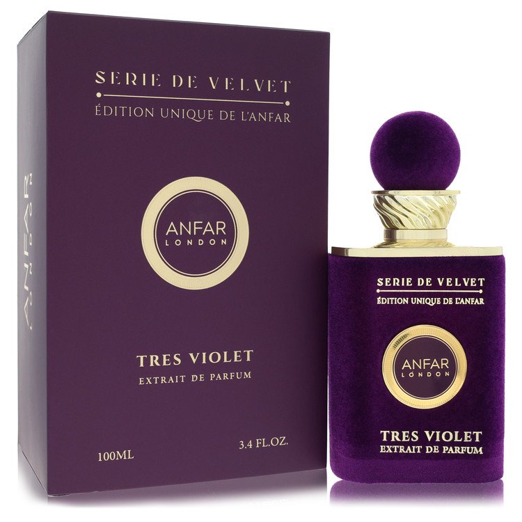 Anfar London Tres Violet by Anfar - Extrait De Parfum Spray 3.4 oz