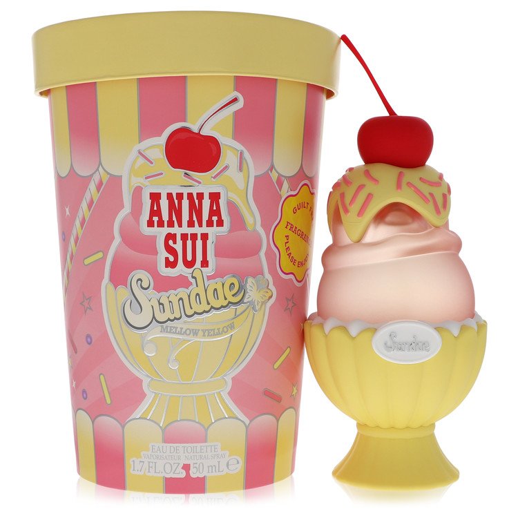 Anna Sui Sundae Mellow Yellow par Anna Sui - Eau de Toilette Vaporisateur 1,7 oz