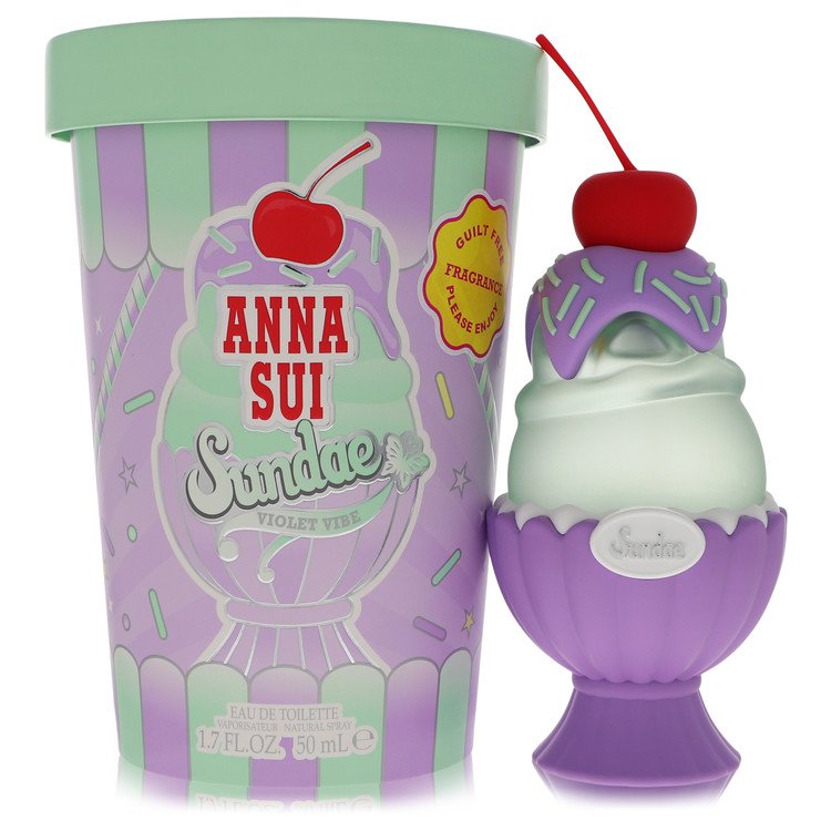 Anna Sui Sundae Violet Vibe d'Anna Sui - Eau de Toilette Vaporisateur 1,7 oz