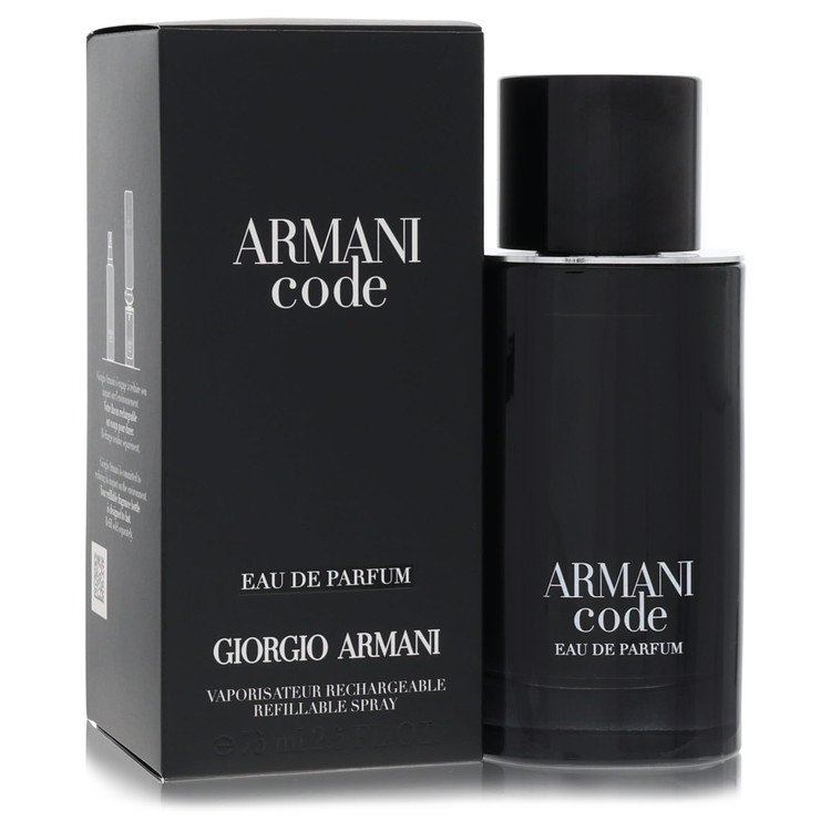 Armani Code by Giorgio Armani - Eau De Parfum Refillable Spray 2.5 oz