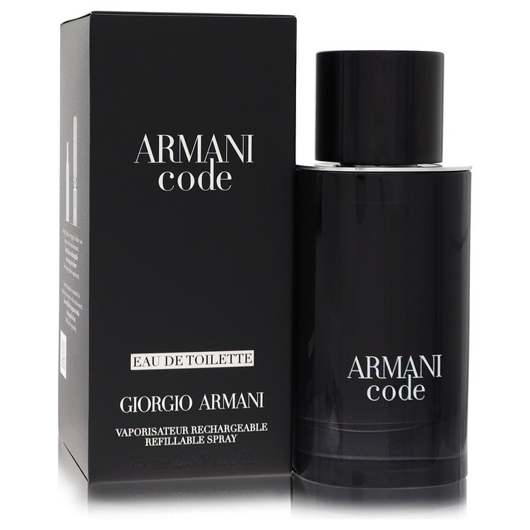 Armani Code by Giorgio Armani - Eau De Toilette Spray Refillable 1.7 oz