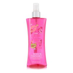 Body Fantasies Signature Pink Vanilla Kiss Fantasy by Parfums De Coeur - Body Spray 8 oz