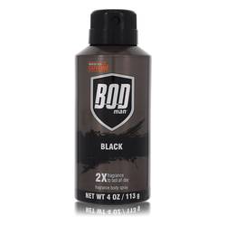 Bod Man Black by Parfums De Coeur - Body Spray 4 oz