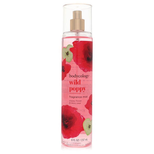 Bodycology Wild Poppy by Bodycology - Fragrance Mist Spray 8 oz