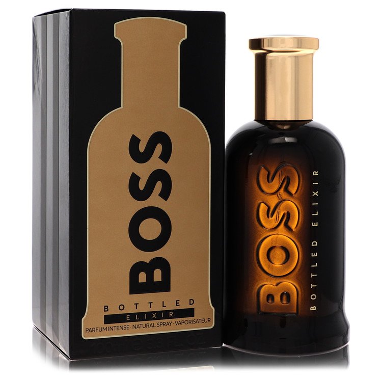 Boss Bottled Elixir by Hugo Boss - Parfum Intense Spray 3.4 oz