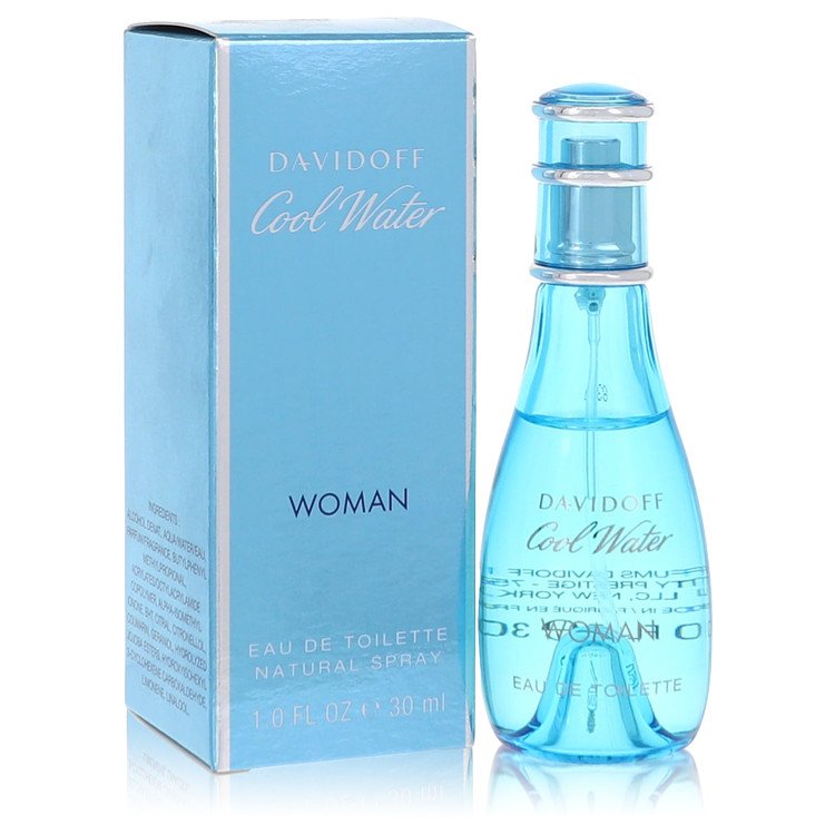 Cool Water by Davidoff - Eau De Toilette Spray 1 oz