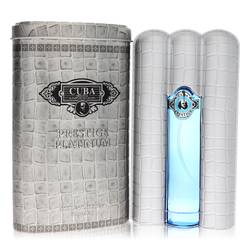 Cuba Prestige Platinum by Fragluxe - Eau De Toilette Spray 3 oz