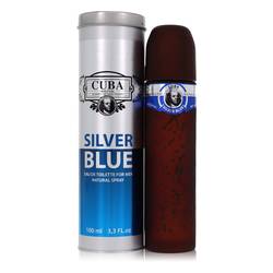 Cuba Silver Blue by Fragluxe - Eau De Toilette Spray 3.3 oz