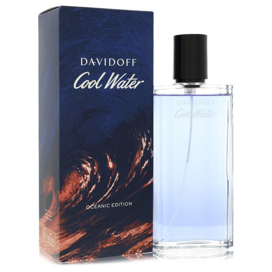 Cool Water Oceanic by Davidoff - Eau De Toilette Spray 4.2 oz