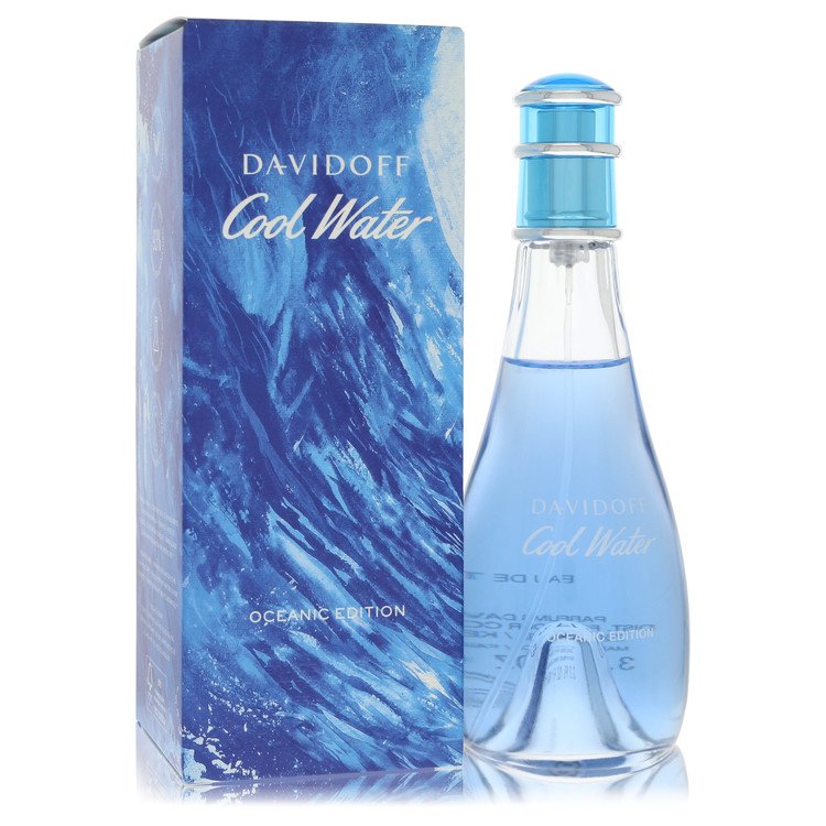 Cool Water Oceanic Edition by Davidoff - Eau De Toilette Spray 3.3 oz