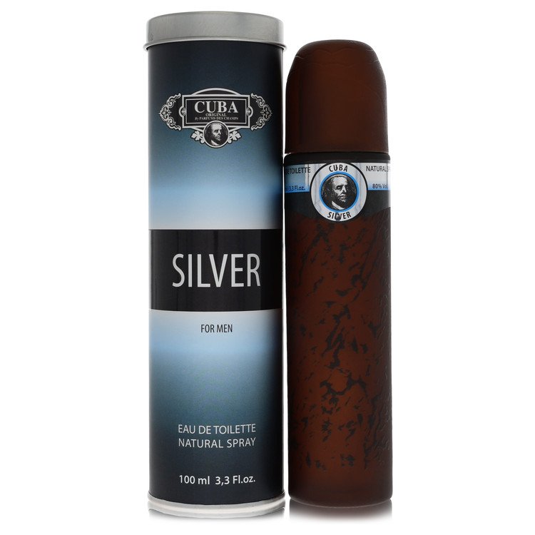 Cuba Silver by Fragluxe - Eau De Toilette Spray 3.3 oz
