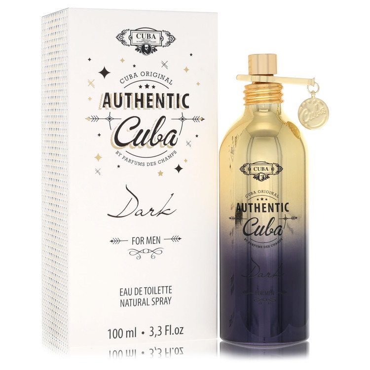 Cuba Authentic Dark by Fragluxe - Eau De Toilette Spray 3.3 oz
