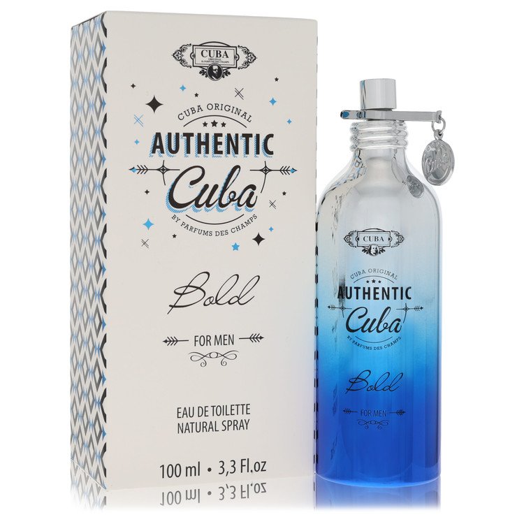 Cuba Authentic Bold by Fragluxe - Eau De Toilette Spray 3.3 oz