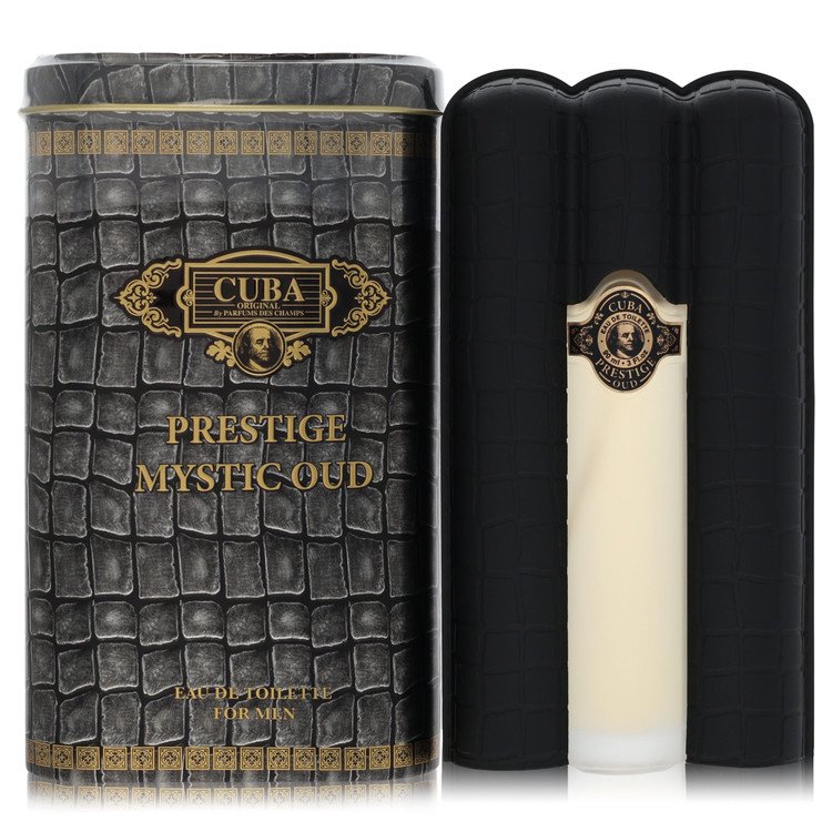 Cuba Prestige Mystic Oud by Fragluxe - Eau De Toilette Spray 3.0 oz