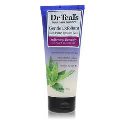 Dr Teal's Gentle Exfoliant With Pure Epson Salt by Dr Teal's - Gentle Exfoliant with Pure Epsom Salt Softening Remedy with Aloe & Coconut Oil (Unisex) 6 oz