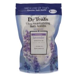 Dr Teal's Ultra Moisturizing Bath Bombs by Dr Teal's - Five (5) 1.6 oz Moisture Soothing Bath Bombs with Lavender, Essential Oils, Jojoba Oil, Sunflower Oil (Unisex) 1.6 oz