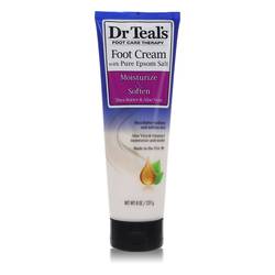 Dr Teal's Pure Epsom Salt Foot Cream by Dr Teal's - Pure Epsom Salt Foot Cream with Shea Butter & Aloe Vera & Vitamin E 8 oz