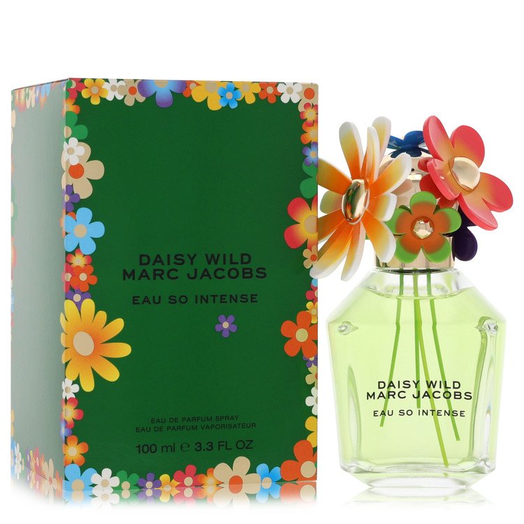 Daisy Wild Eau So Intense von Marc Jacobs – Eau de Parfum nachfüllbarer Zerstäuber 100 ml