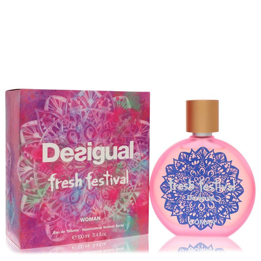 Desigual Fresh Festival by Desigual - Eau De Toilette Spray 3.4 oz