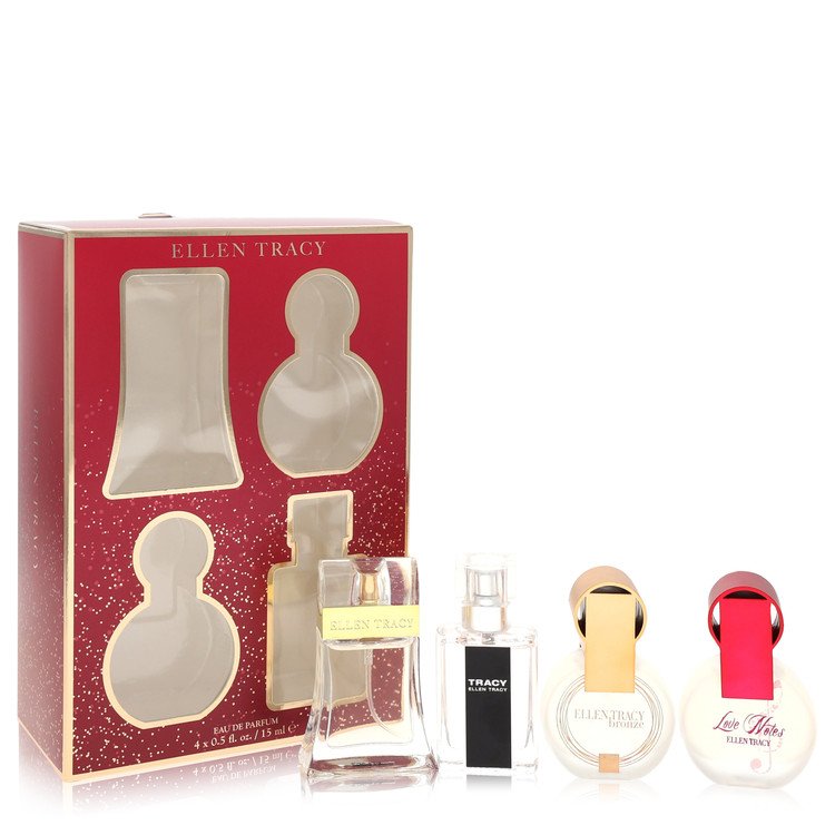 Ellen Tracy by Ellen Tracy - Gift Set -- 0.5 oz Ellen Tracy EDP Spray + 0.5 oz Tracy EDP Spray + 0.5 oz Ellen Tracy Bronze + 0.5 oz Love Notes EDP Spray