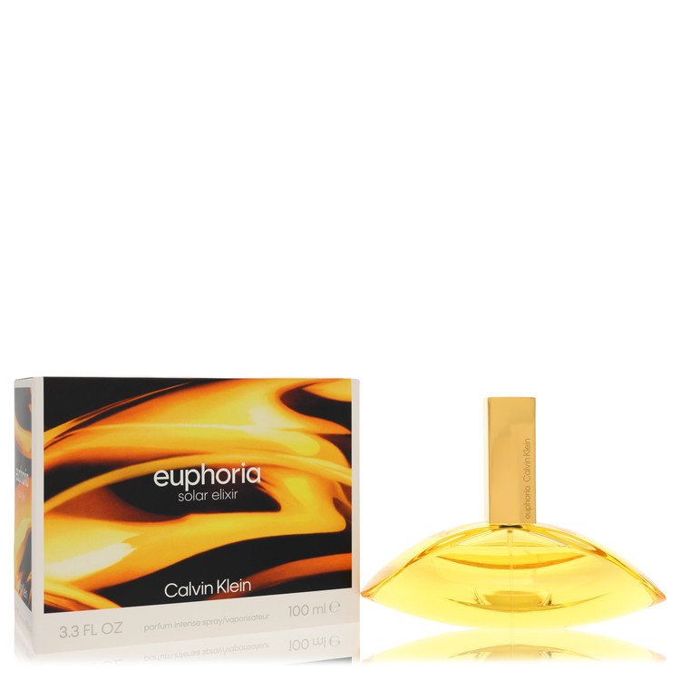 Euphoria Solar Elixir by Calvin Klein - Parfum Intense Spray 3.4 oz