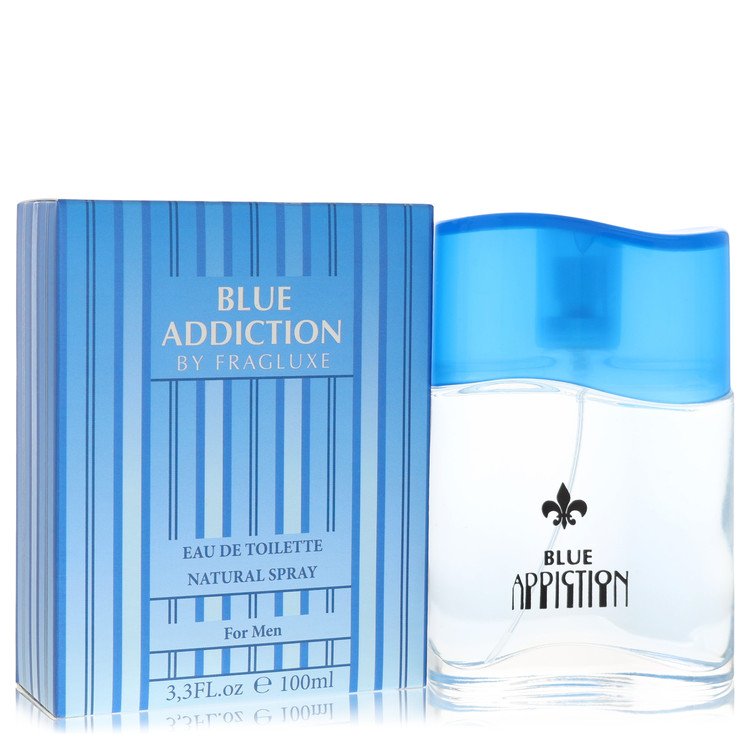 Fragluxe Blue Addiction by Fragluxe - Eau De Toilette Spray 3.3 oz