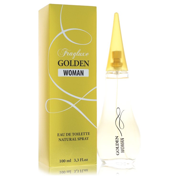 Fragluxe Golden Woman by Fragluxe - Eau De Toilette Spray 3.3 oz