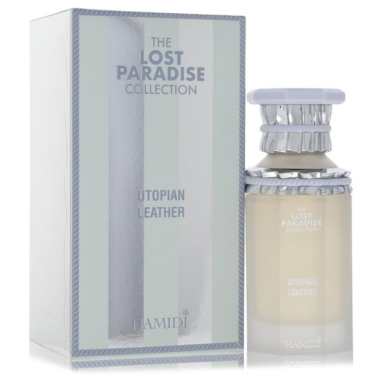 Hamidi the Lost Paradise Utopian Leather by Hamidi - Eau De Parfum Spray (Unisex) 3.4 oz