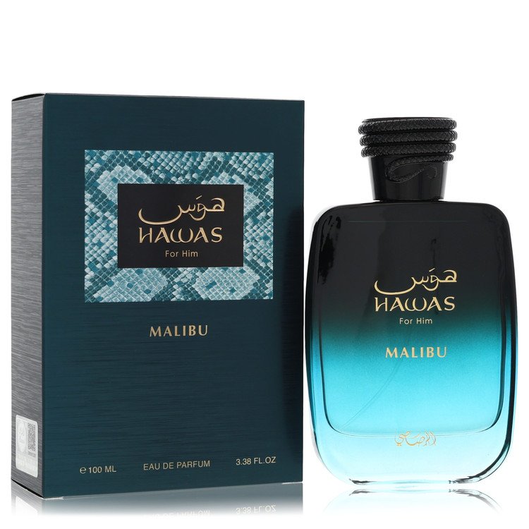 Hawas Malibu by Rasasi - Eau De Parfum Spray 3.38 oz