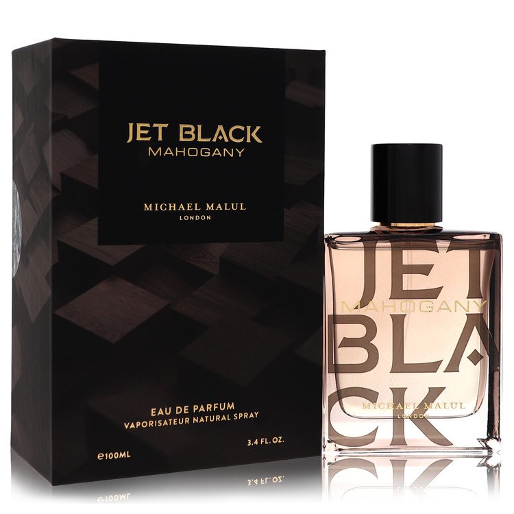 Jet Black Mahogany by Michael Malul - Eau De Parfum Spray 3.4 oz