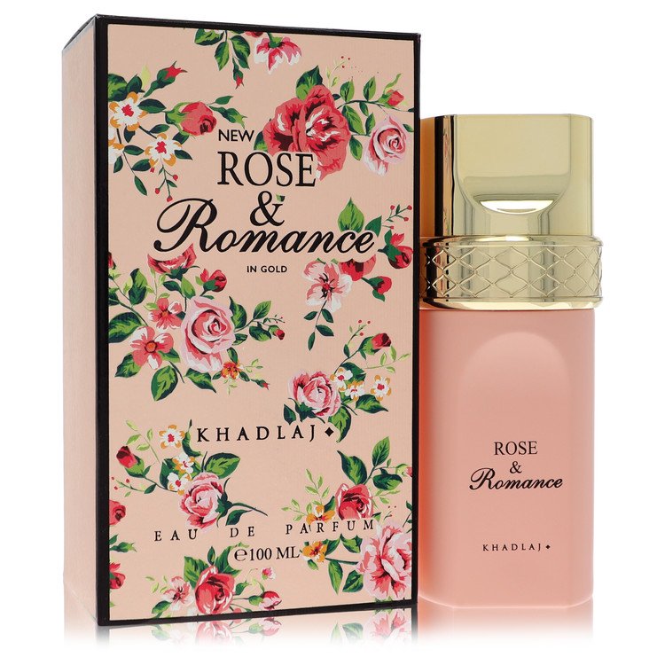 Khadlaj Rose & Romance In Gold by Khadlaj - Eau De Parfum Spray 3.4 oz