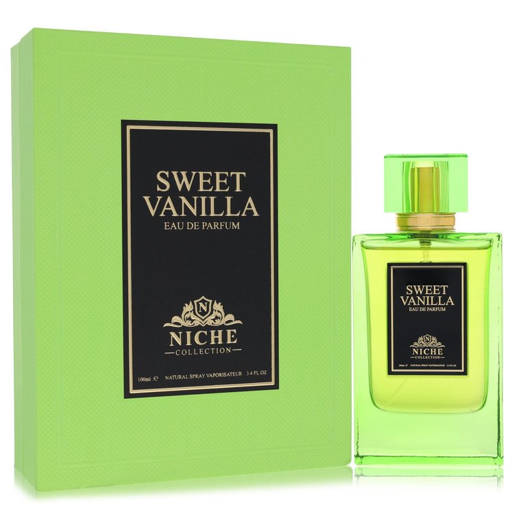 Khalis Sweet Vanilla Niche Collection by Khalis - Eau De Parfum Spray (Unisex) 3.4 oz