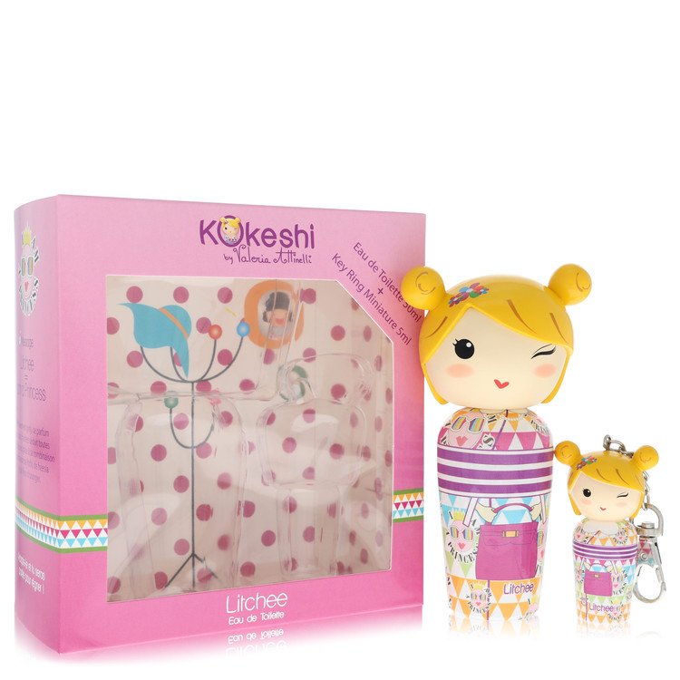 Kokeshi Litchee by Kokeshi - Eau De Toilette Spray with Key Ring 1.7 oz