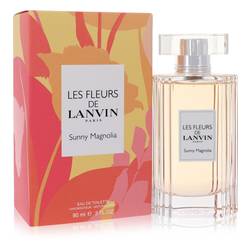 Les Fleurs De Lanvin Sunny Magnolia by Lanvin - Eau De Toilette Spray 3 oz