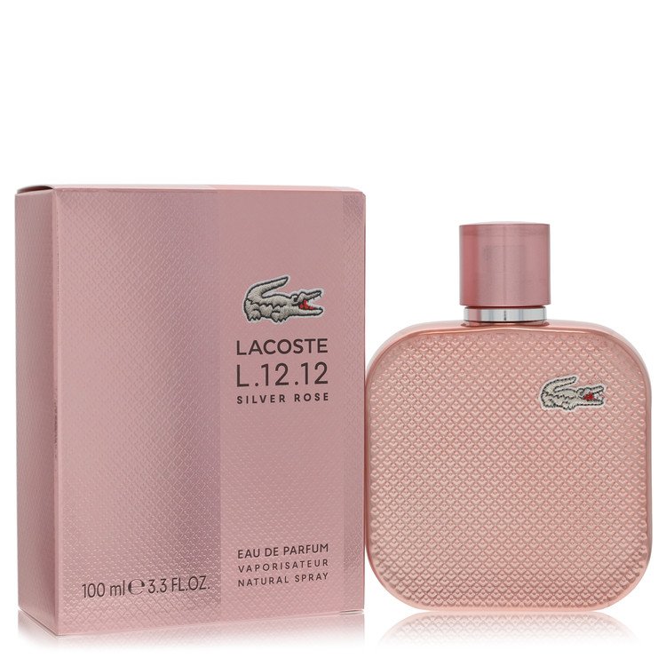 Lacoste Eau De Lacoste L.12.12 Silver Pink by Lacoste - Eau De Parfum Spray 3.3 oz