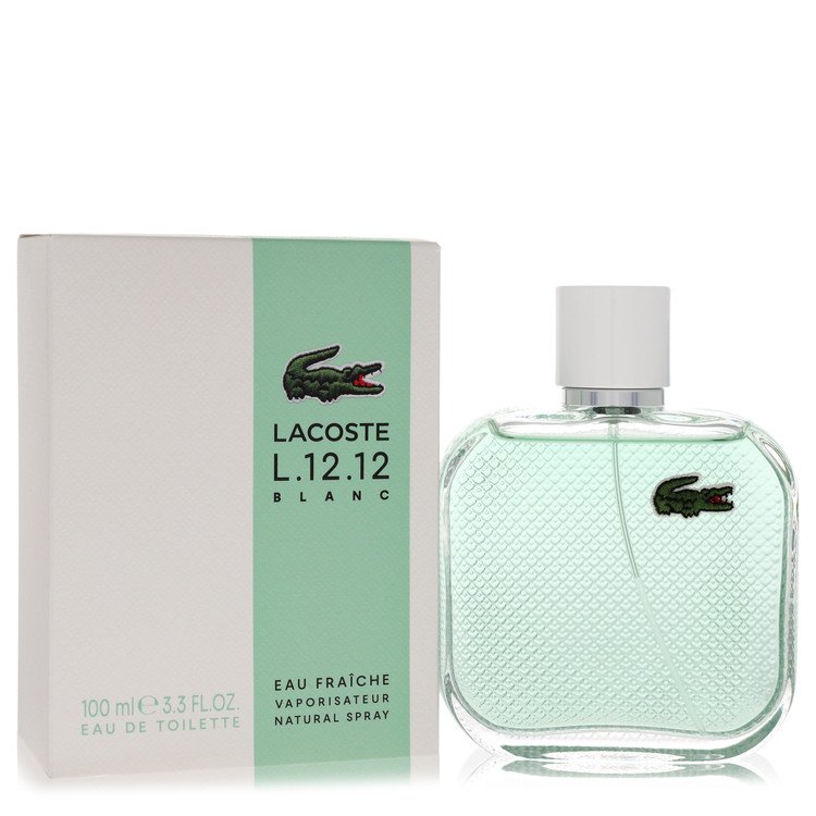 Lacoste Eau De Lacoste L.12.12 Blanc Eau Fraichie by Lacoste - Eau De Toilette Spray 3.3 oz