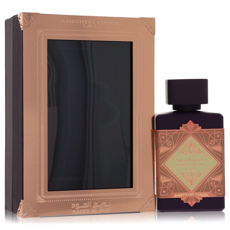 Lattafa Badee Al Oud Amethyst Fusion by Lattafa - Eau De Parfum Spray (Unisex) 3.4 oz