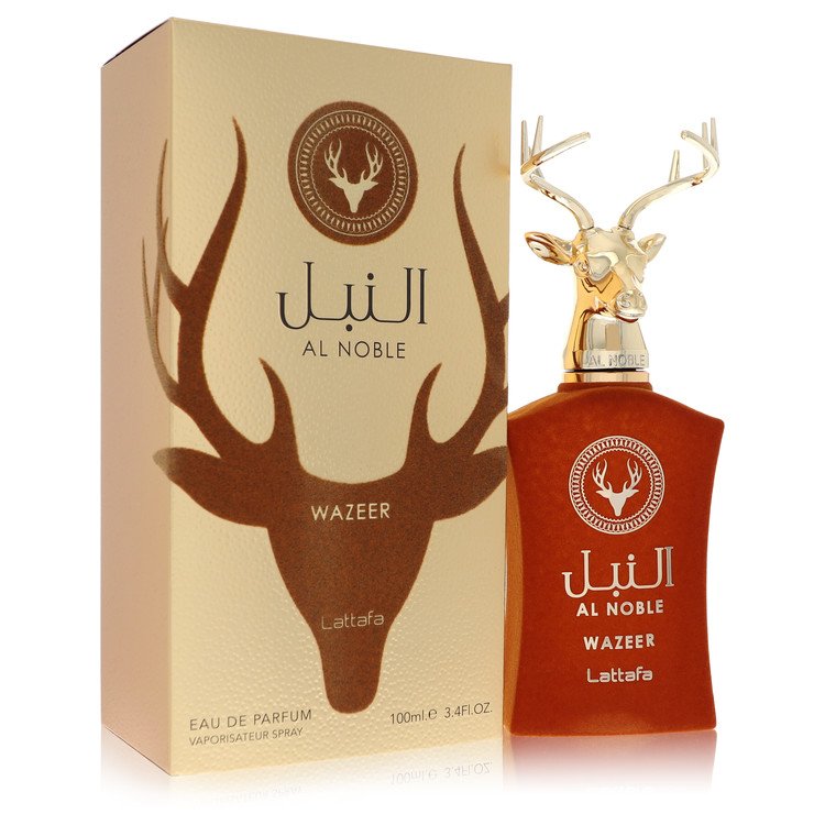 Lattafa Al Noble Wazeer by Lattafa - Eau De Parfum Spray (Unisex) 3.4 oz