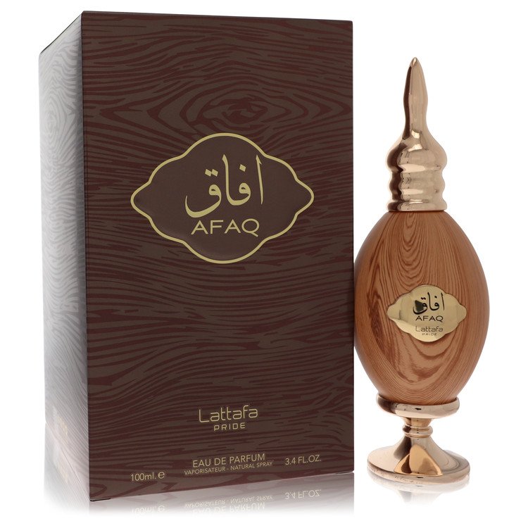Lattafa Pride Afaq Gold by Lattafa - Eau De Parfum Spray (Unisex) 3.4 oz