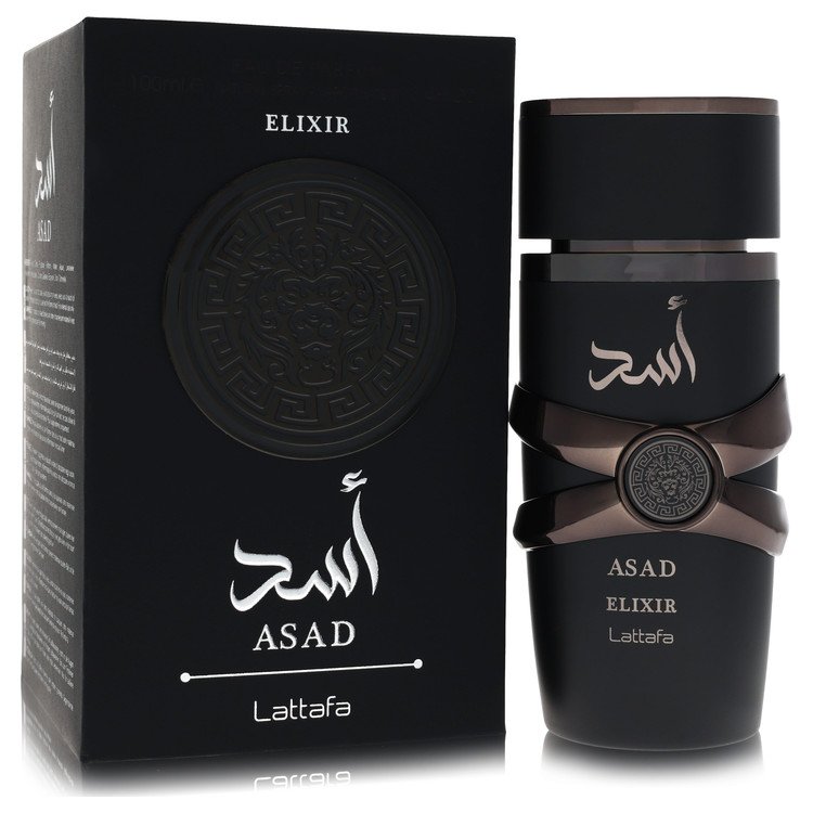 Lattafa Asad Elixir by Lattafa - Eau De Parfum Spray 3.4 oz