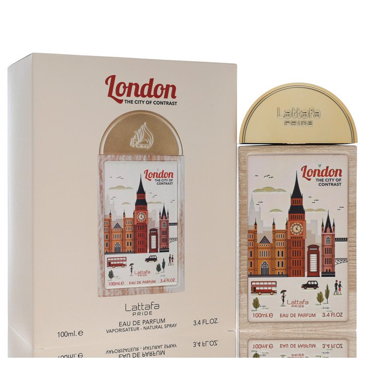 Lattafa Pride London The City of Contrast by Lattafa - Eau De Parfum Spray (Unisex) 3.4 oz