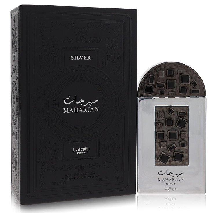 Lattafa Pride Maharjan Silver by Lattafa - Eau De Parfum Spray (Unisex) 3.4 oz