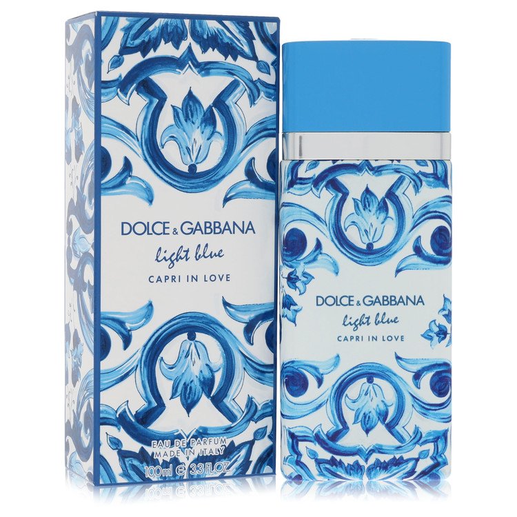 Light Blue Capri in Love by Dolce & Gabbana - Eau De Parfum Spray 3.3 oz